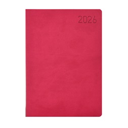 Kalendart Madeira 2026 M011 B5 heti beosztású rózsa-lila határidőnapló