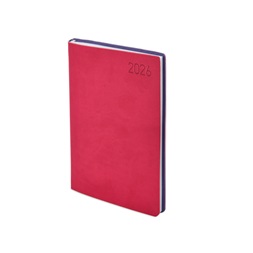 Kalendart Madeira 2026 M012 B6 heti beosztású rózsa-lila határidőnapló