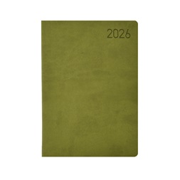 Kalendart Madeira 2026 M021 A5 napi beosztású zöld-zöld határidőnapló