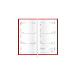 Kalendart Traditional 2026 T035 zöld heti beosztású álló zsebnaptár