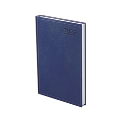 Kalendart Traditional 2026 T015 A5 heti beosztású kék határidőnapló