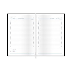 Kalendart Traditional 2026 T020 B5 napi beosztású kék határidőnapló