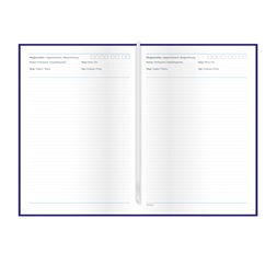 Kalendart Traditional T160 A4 kék tárgyalási napló