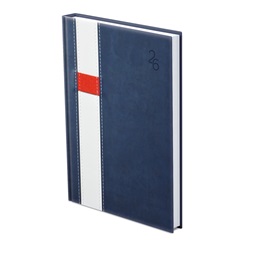 Kalendart Vario 2026 V011 B5 heti beosztású kék-fehér határidőnapló