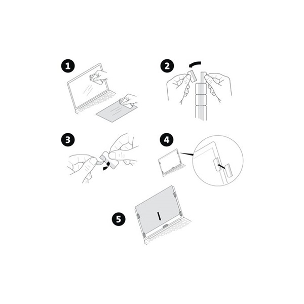 Kensington 627483 Surface Laptop 3 13,5" kijelzőhöz kivehető betekintésvédelmi monitorszűrő