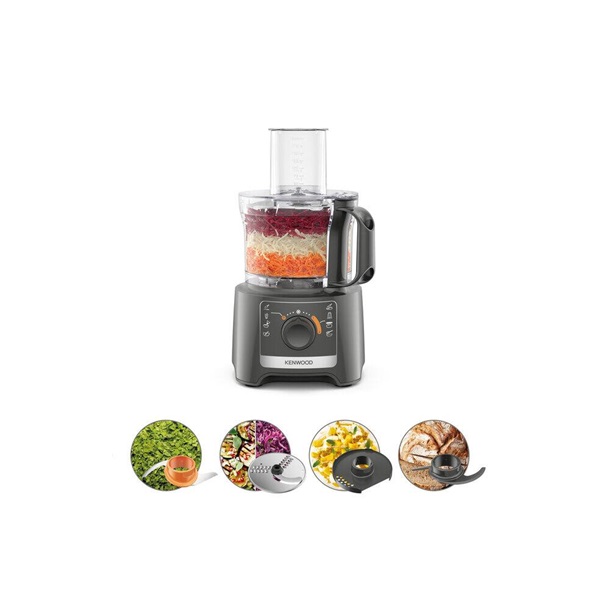 Kenwood FDP31.020GY MultiPro Compact 2,1L szürke multifunkciós aprítógép