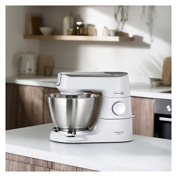Kenwood KVC65.001W Titanium Chef Baker 1200W, 5L, fehér konyhai robotgép