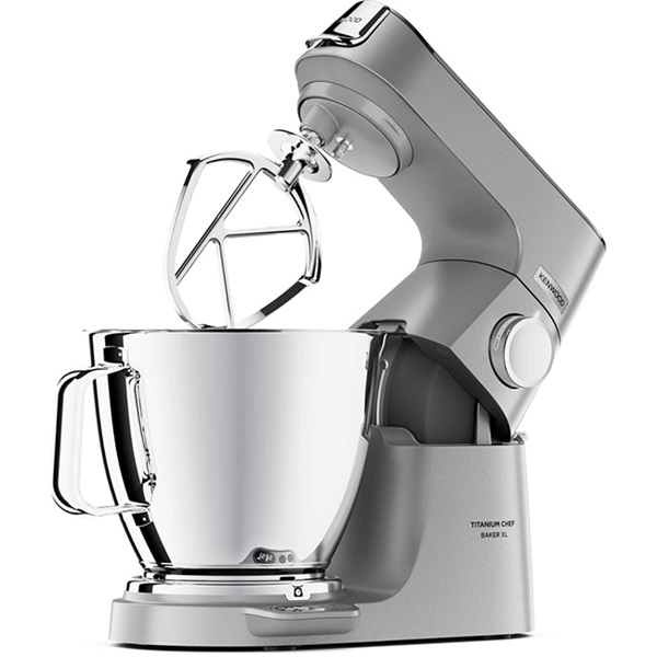 Kenwood KVL85.704SI Titanium Chef Baker XL 1200W, 7L, ezüst konyhai robotgép