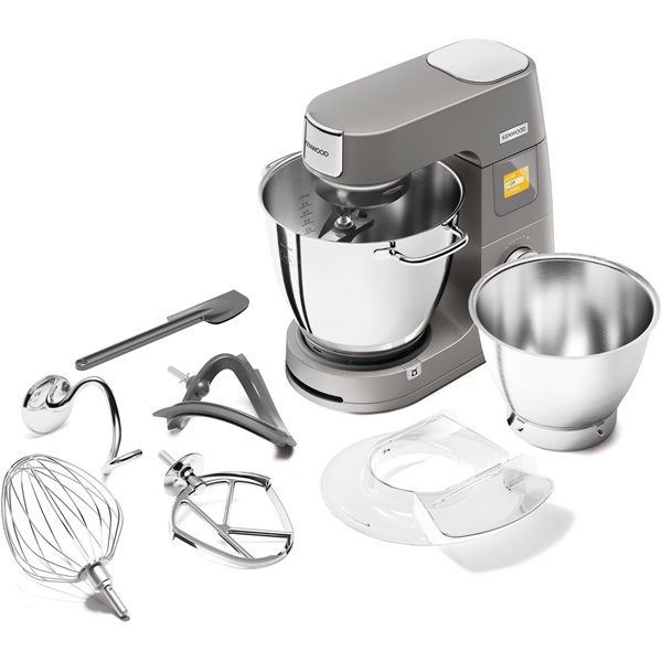 Kenwood KWL90.004SI Titanium Chef Patissier XL 1400W, 7L, szürke konyhai robotgép