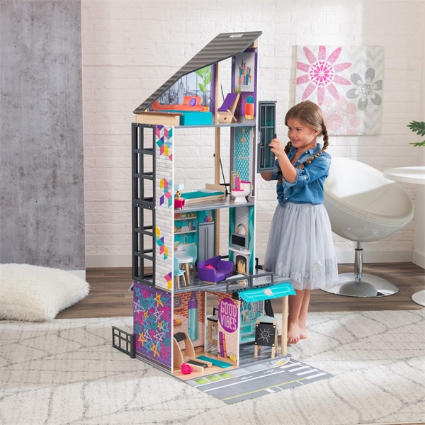 KidKraft Bianca City Life babaház