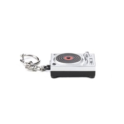 Kikkerland KRL45-EU LED-es hanggal lemezjátszó kulcstartó