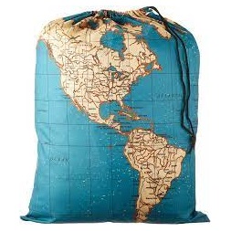 Kikkerland LB06MP térképes utazó zsák