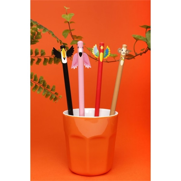 Kikkerland S/4 trópusi állatos ceruza