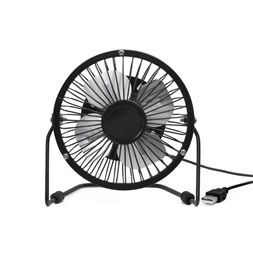 Kikkerland US143-BK-EU fekete, 15 cm, USB-s asztali ventilátor