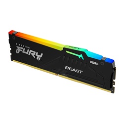 Kingston 16GB/5200MHz DDR-5 FURY Beast RGB (KF552C40BBA-16) memória