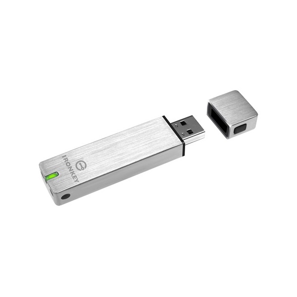 Kingston 16GB USB 2.0 Ironkey Basic S250 (IKS250B/16GB) Flash Drive