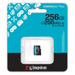 Kingston 256GB SD micro (MicroSDXC V30 U3) SDCG4/256GBSP memóriakártya