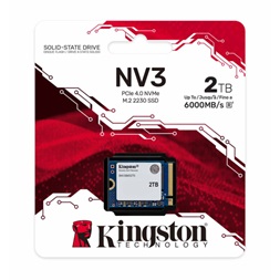 Kingston 2TB M.2 NVMe 2230 NV3 (SNV3SM3/2T0) SSD