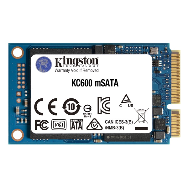 Kingston 512GB mSATA KC600 (SKC600MS/512G) SSD