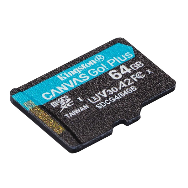Kingston 64GB SD micro (MicroSDXC V30 U3) SDCG4/64GBSP memóriakártya