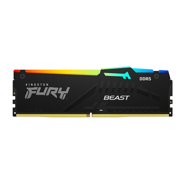 Kingston 8GB/5200MHz DDR-5 FURY Beast RGB (KF552C40BBA-8) memória