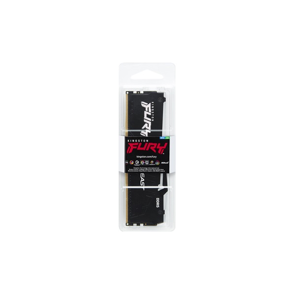 Kingston 8GB/5600MHz DDR-5 FURY Beast RGB (KF556C40BBA-8) memória