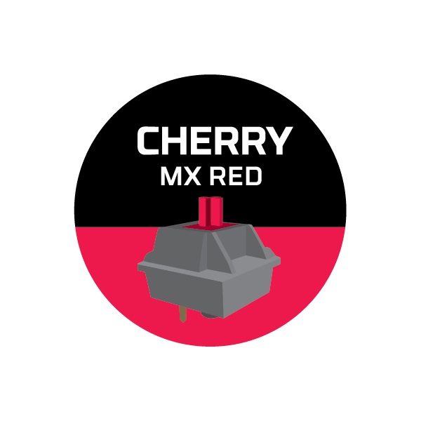 Kingston HyperX Alloy FPS  (Cherry MX piros) világító mechanikus gamer billentyűzet