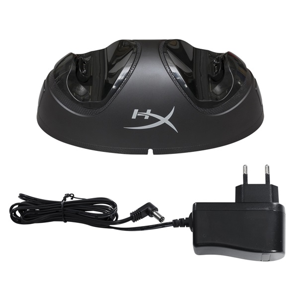 Kingston HX-CPDU-C HyperX ChargePlay Duo PS4 kontroller fekete töltőállomás