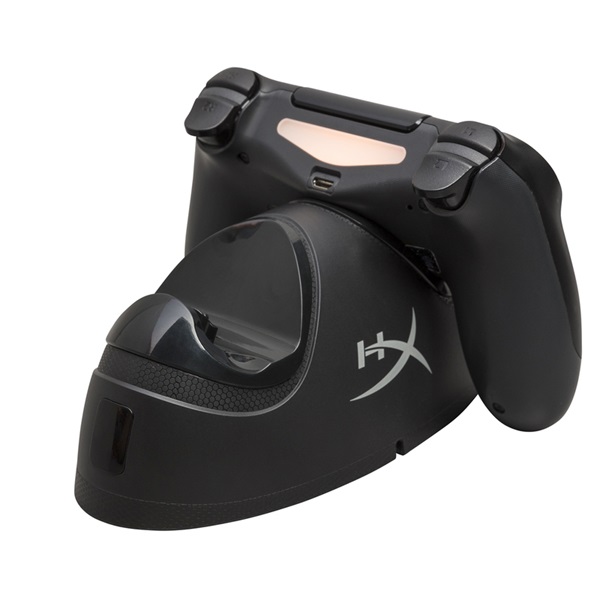 Kingston HX-CPDU-C HyperX ChargePlay Duo PS4 kontroller fekete töltőállomás