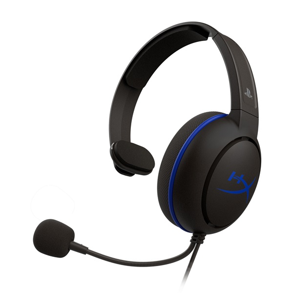 Kingston HyperX Cloud Chat (PS4 Licensed) 3,5 Jack fekete gamer headset