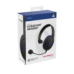 Kingston HyperX Cloud Chat (PS4 Licensed) 3,5 Jack fekete gamer headset