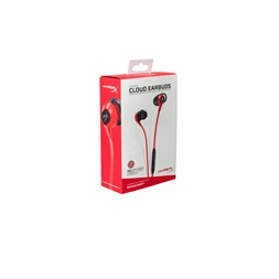 Kingston HyperX Cloud Earbuds 3,5 Jack piros gamer fülhallgató
