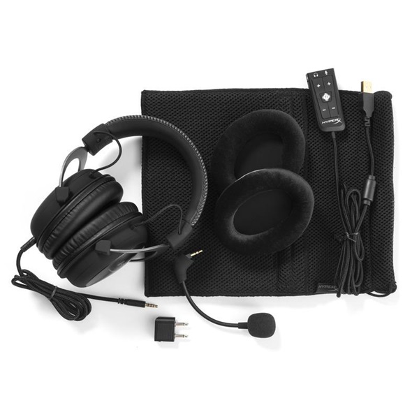 Kingston HyperX Cloud II 3,5 Jack/USB fegyverszürke gamer headset