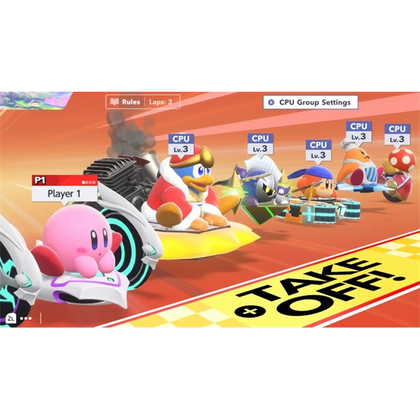 Kirby Air Riders Nintendo Switch 2 játékszoftver