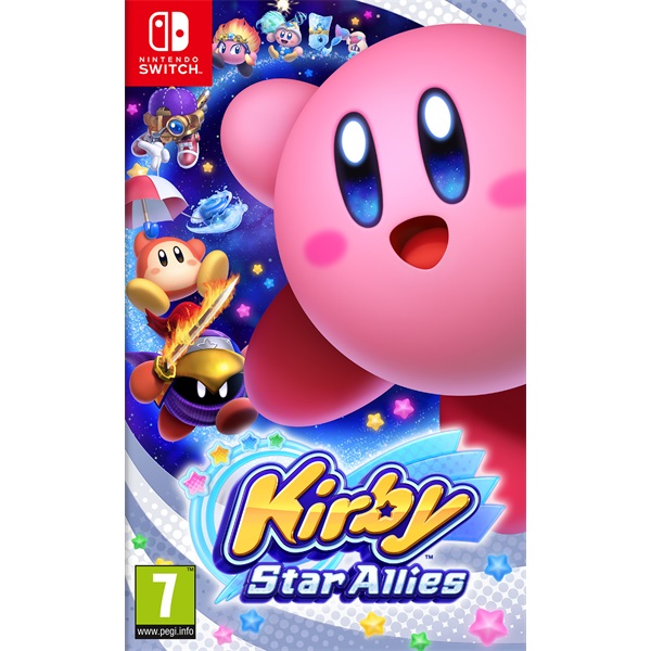 Kirby: Star Allies Nintendo Switch játékszoftver (Használt - A)