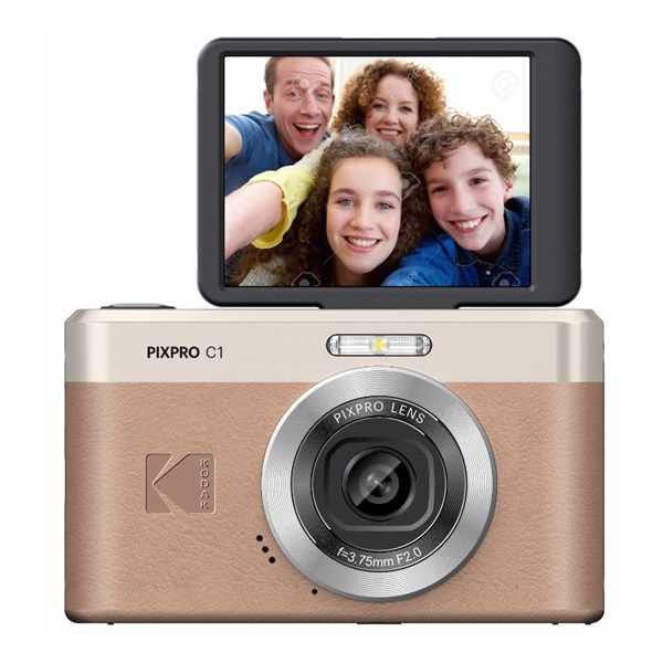 Kodak Pixpro C1 kompakt barna digitális fényképezőgép