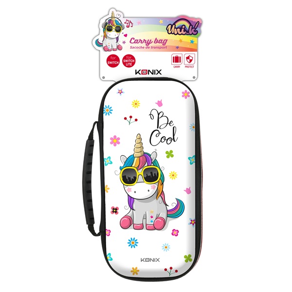 Konix Unik "Be Cool" Nintendo Switch/Switch Lite utazótok