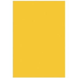 Kreatív A4 2mm napsárga dekorgumilap