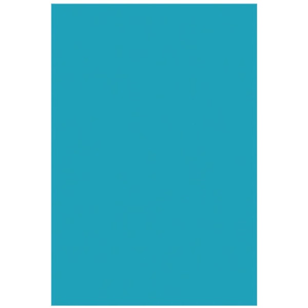 Kreatív A4 2mm türkizkék dekorgumilap