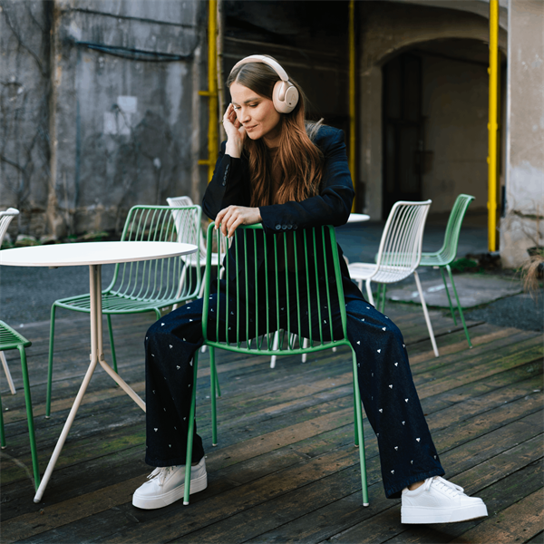 LAMAX HighComfort2 ANC aktív zajszűrős Bluetooth fehér fejhallgató