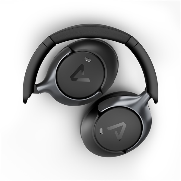 LAMAX HighComfort2 ANC aktív zajszűrős Bluetooth fekete fejhallgató