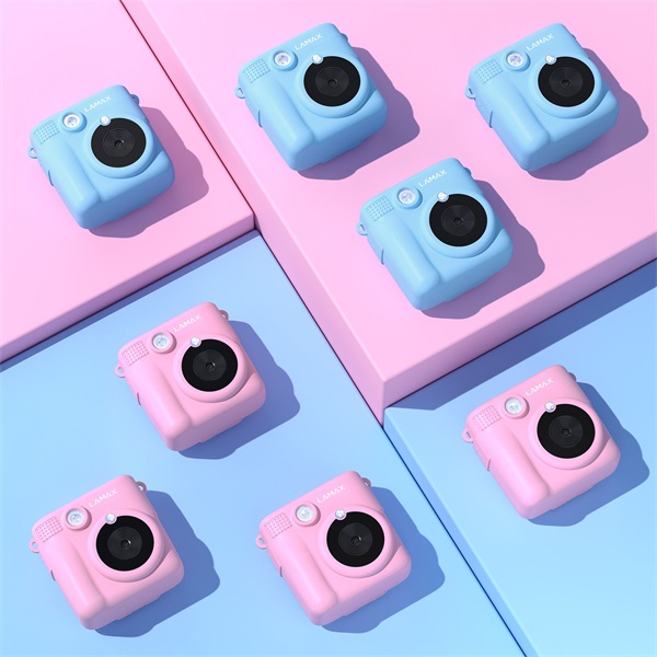 LAMAX InstaKid1 Blue Instant hőpapíros fényképezőgép