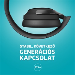 LAMAX MuseComfort1 ANC aktív zajszűrős Bluetooth fejhallgató