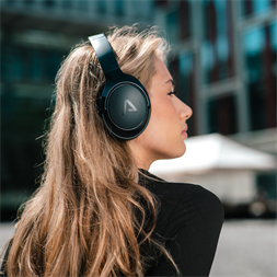 LAMAX MuseComfort1 ANC aktív zajszűrős Bluetooth fejhallgató