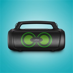 LAMAX PartyGo1 Play hordozható Bluetooth party hangszóró