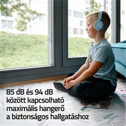 LAMAX SoundKid1 vezetékes rózsaszín gyerek fejhallgató