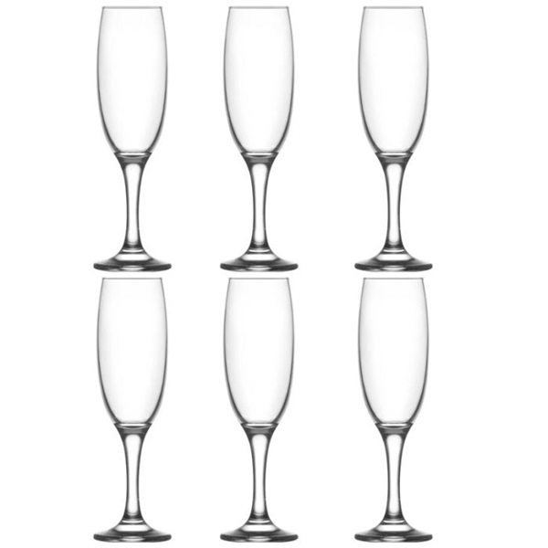 LAV Empire Champagne 220ml pezsgős pohár szett 6 darabos LV-EMP541F