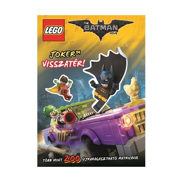 LEGO Batman Joker visszatér - Rejtvények Képregények Kalandok