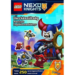 LEGO NEXO KNIGHTS Harckészültség - Matricás foglalkoztatókönyv