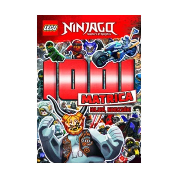 LEGO Ninjago 1001 matrica - Hajrá, nindzsák!